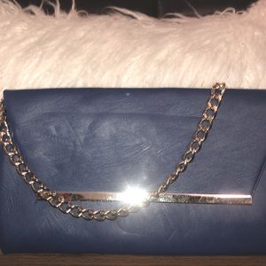Navy Blue New York & Company Clutch